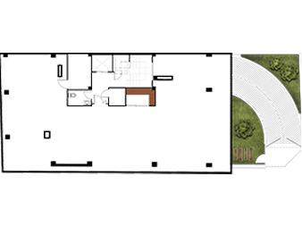 پلان طبقه روف ارتش