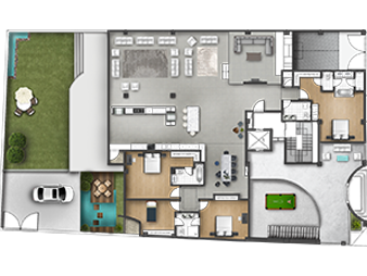 پلان همکف مشتاق