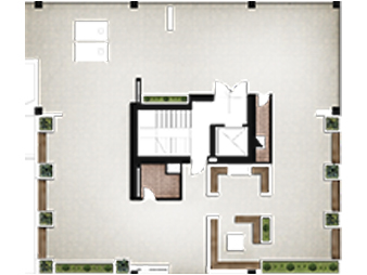 پلان طبقه روف متل قو 1